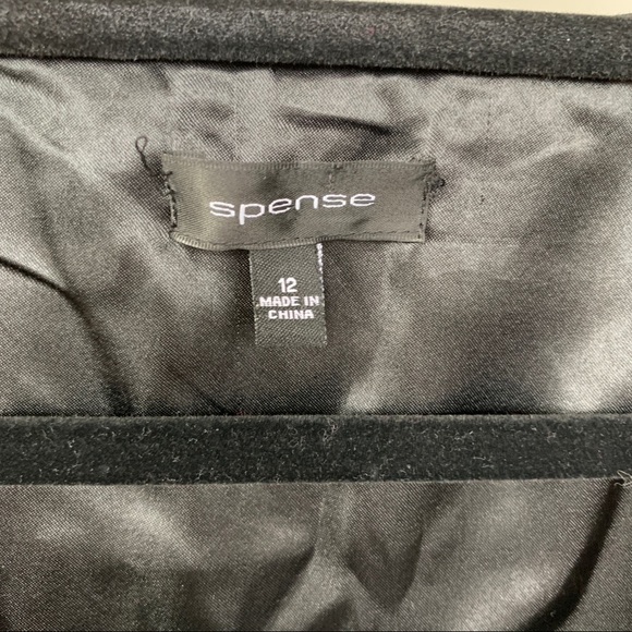 Spence Black & White Tank Dress Size 12 - Picture 3 of 7